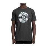 Pikachu & Friends Pokémon Nature: Spring Dark Gray Relaxed Fit Crew Neck T-Shirt - Adult