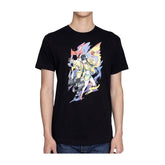 Elesa Pokémon Trainers Black Relaxed Fit Crew Neck T-Shirt - Adult