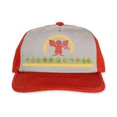 Xatu Gray Unstructured Five-Panel Hat (One Size-Adult)
